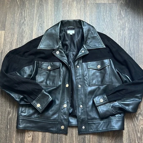 ✨HP✨ Song of Style Davi Leather Jacket - Picture 2 of 10